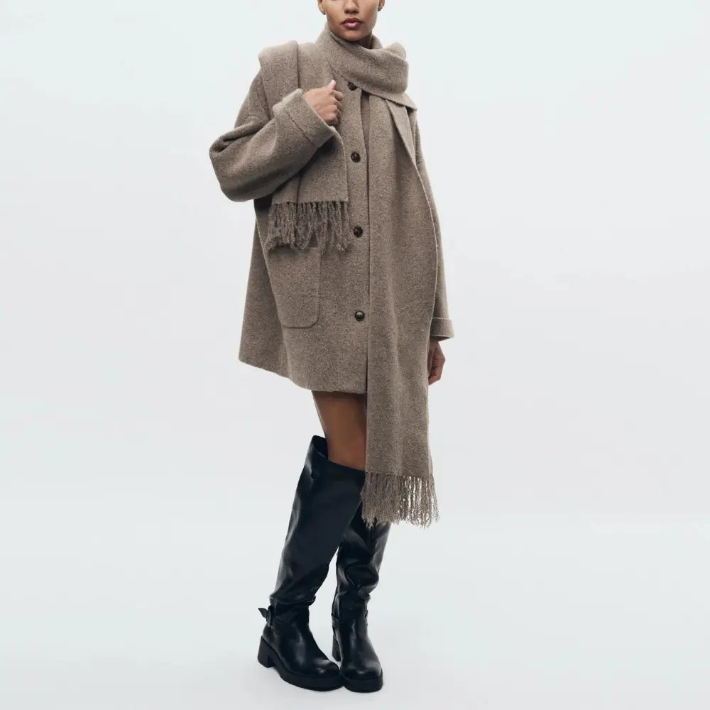 Women's Marguerite Buttoned Knitted Cardigan | Cozy Knitwear