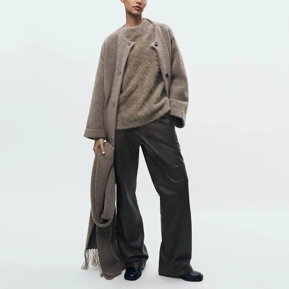 Women's Marguerite Buttoned Knitted Cardigan | Cozy Knitwear