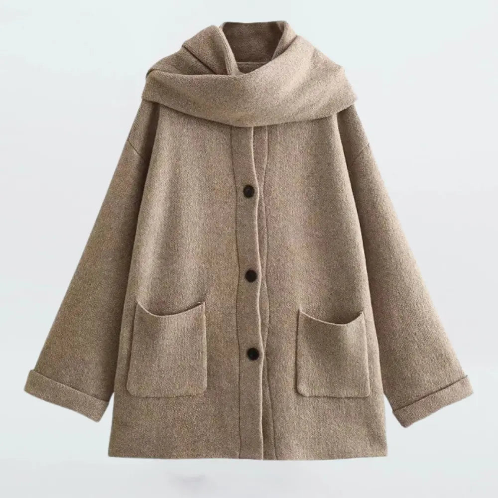 Women's Marguerite Buttoned Knitted Cardigan | Cozy Knitwear