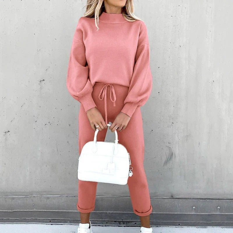 Women's Oversized Sweatshirt & Jogger Set | Cozy Loungewear