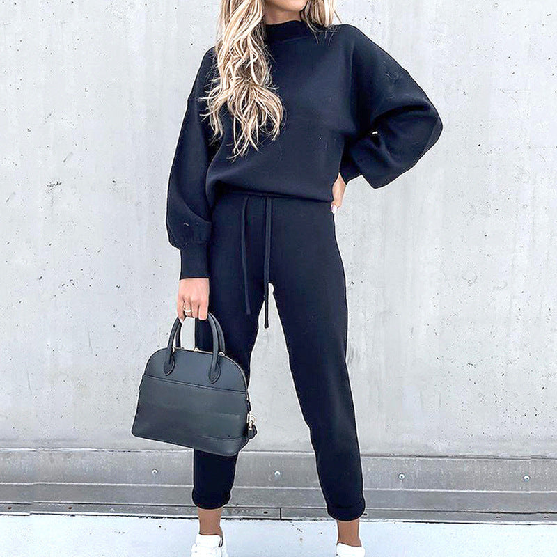 Women's Oversized Sweatshirt & Jogger Set | Cozy Loungewear