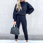 Women's Oversized Sweatshirt & Jogger Set | Cozy Loungewear