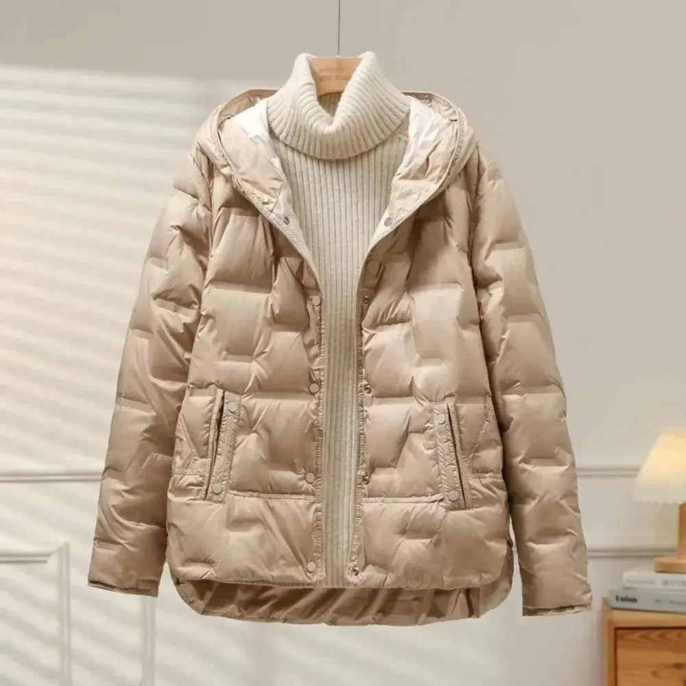 Women's Tailored Long Coat | Warm Elegant Trench Jacket