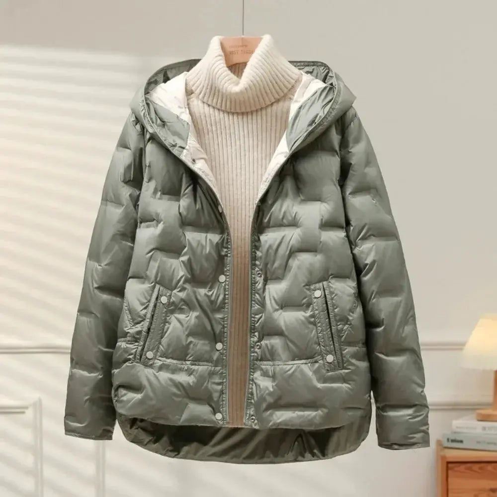 Women's Tailored Long Coat | Warm Elegant Trench Jacket