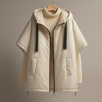 Women's Down Vest Jacket | Warm Hooded Outerwear