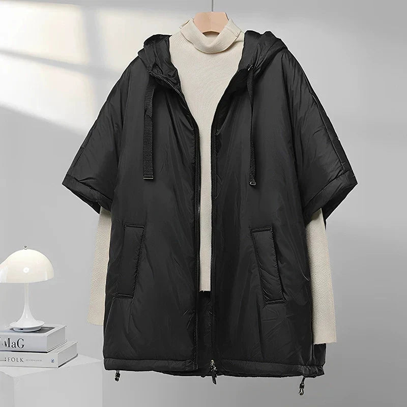 Women's Down Vest Jacket | Warm Hooded Outerwear