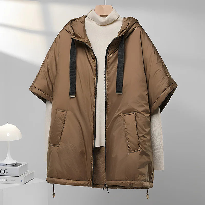 Women's Down Vest Jacket | Warm Hooded Outerwear