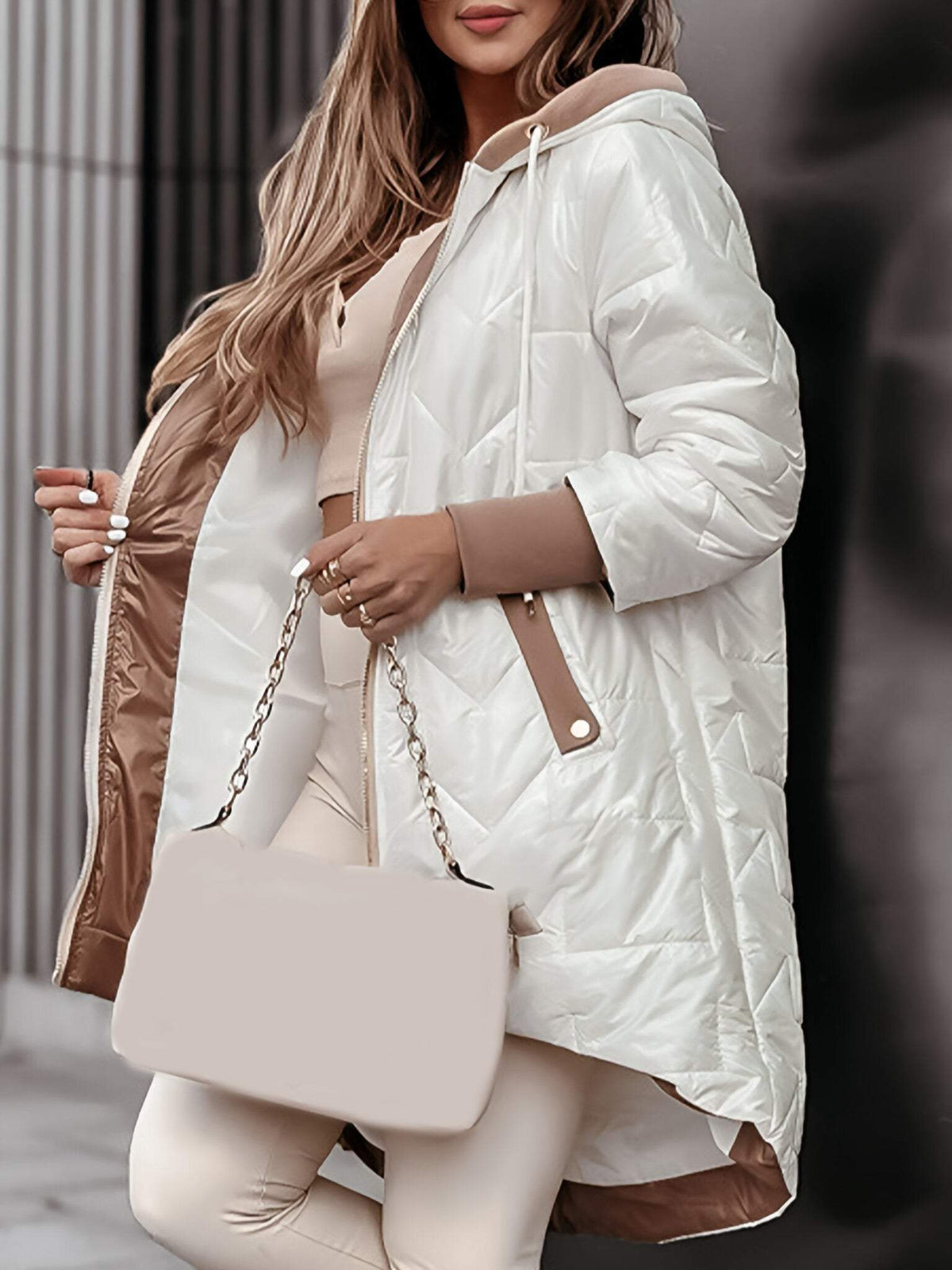 Women's Hooded Winter Puffer Coat | Warm Insulated Jacket