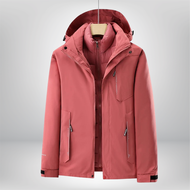 Women's Layered Winter Ski Jacket | Outdoor Warmth & Protection