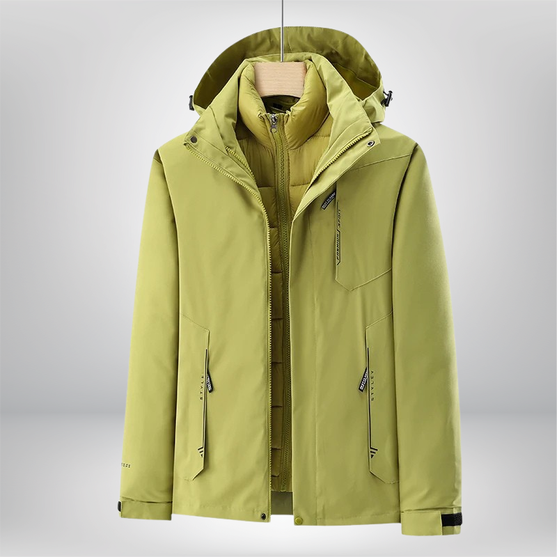 Women's Layered Winter Ski Jacket | Outdoor Warmth & Protection