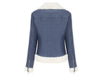 Women's Faux Leather Jacket | Warm Shearling Outerwear
