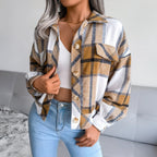Women's Plaida Street Jacket – Stylish and Versatile Outerwear.