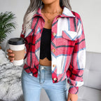 Women's Plaida Street Jacket – Stylish and Versatile Outerwear.
