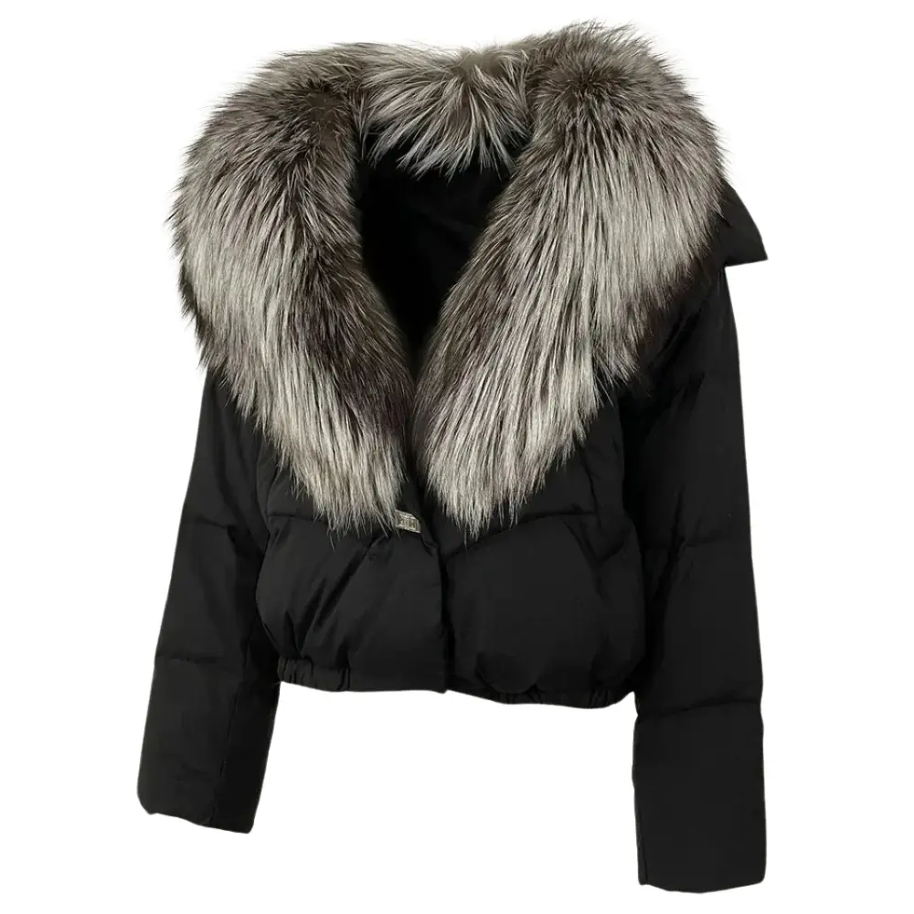 Women's Puffer Jacket | Warm Fur Collar Coat