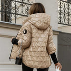 Women's Quilted Puffer Jacket | Warm Winter Coat