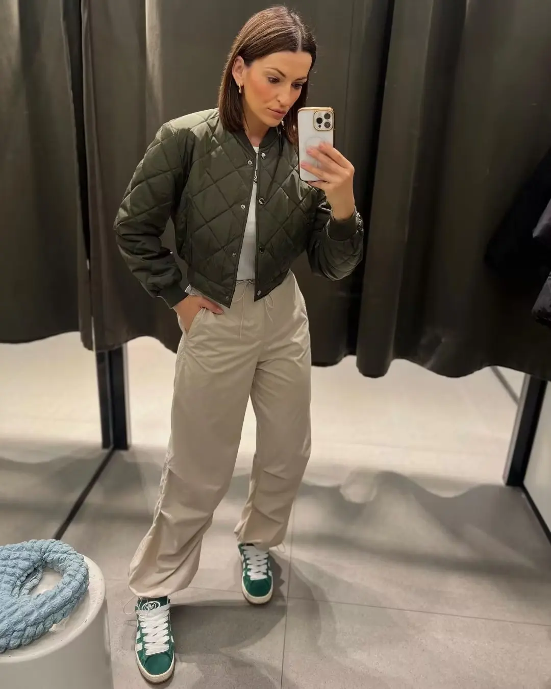 Women's Quilted Bomber Jacket | Cozy Outerwear