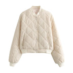 Women's Quilted Bomber Jacket | Cozy Outerwear