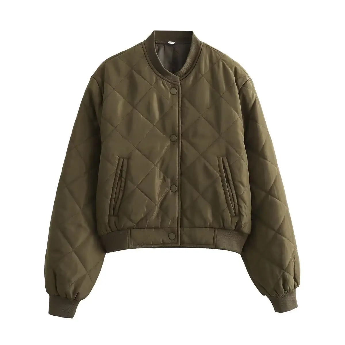 Women's Quilted Bomber Jacket | Cozy Outerwear