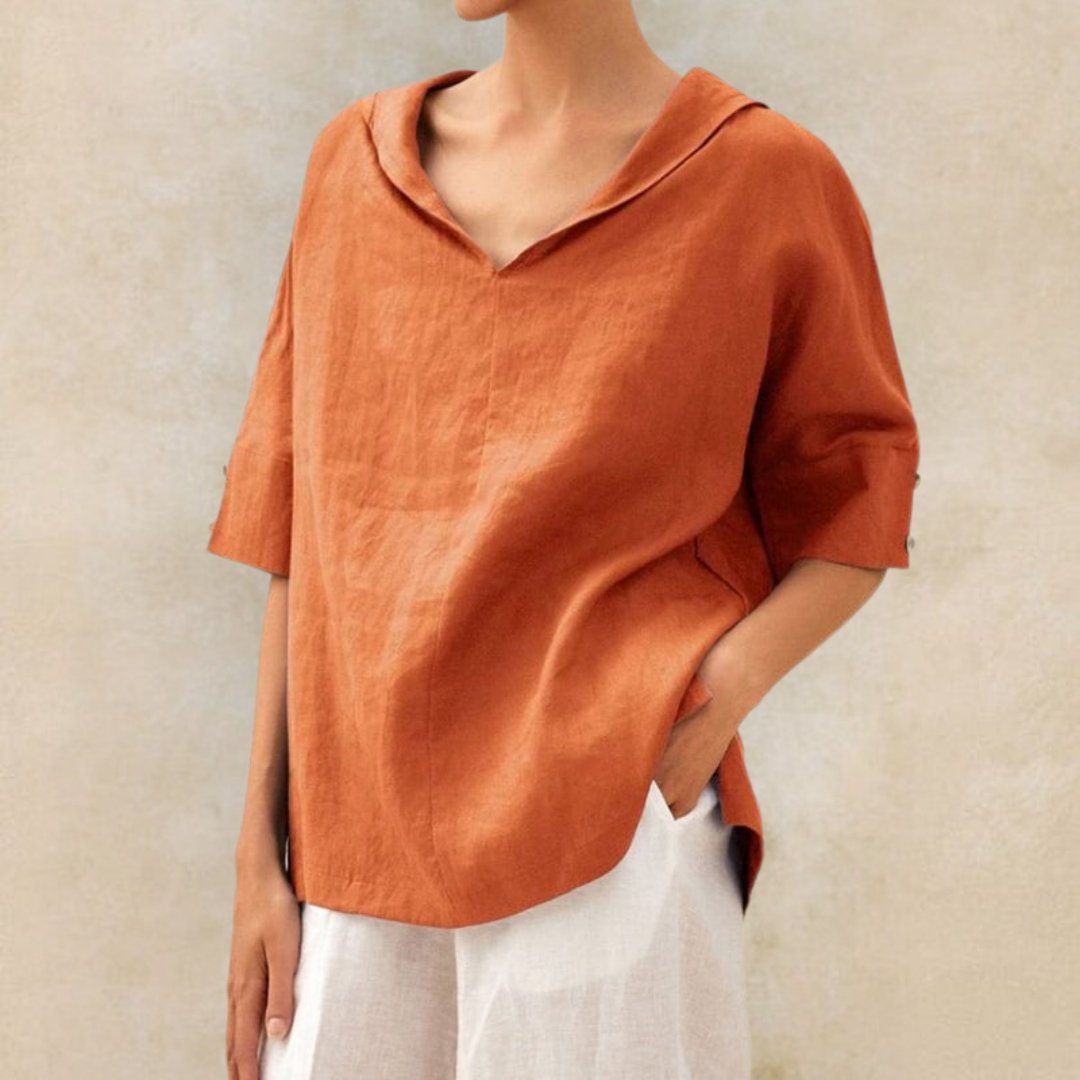 Women’s V-Neck Casual Shirt