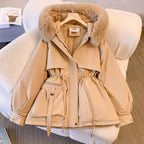 Women's Waterproof Insulated Hooded Winter Jacket | Warm Weatherproof Coat