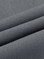 Close-up of gray fabric with a textured surface