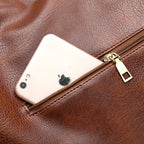 Zipper Bucket Messenger Bag