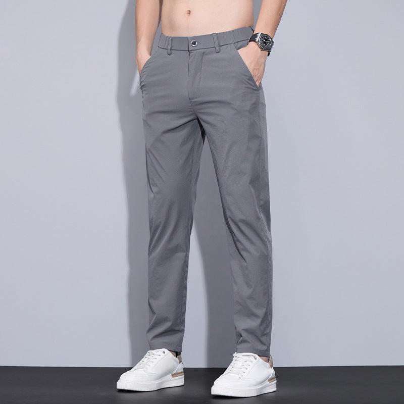 Men’s Ice Silk Casual Lightweight Pants