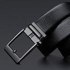 Men's Cowhide Leather Belt | Durable Buckle