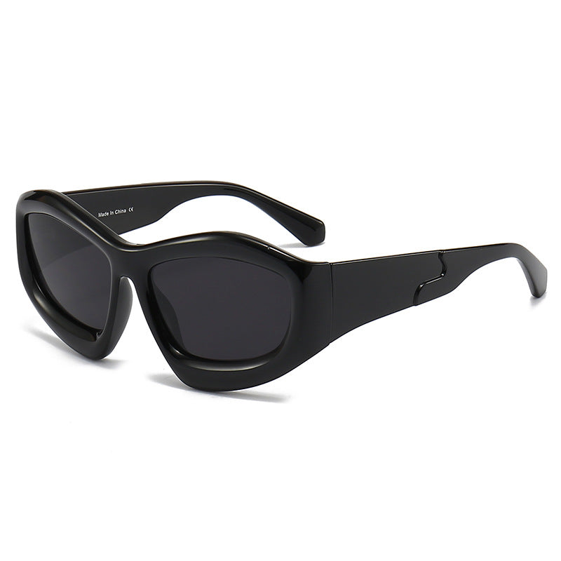 Unisex Outdoor Riding Concave Shape Sun Glasses