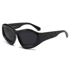 Unisex Outdoor Riding Concave Shape Sun Glasses