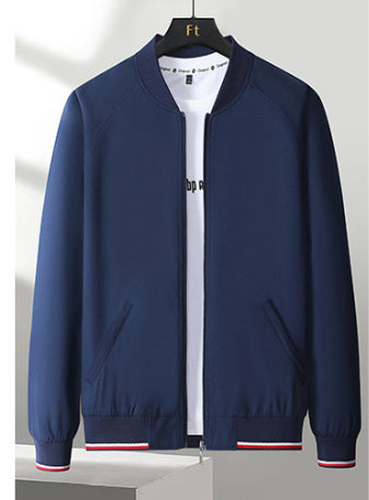 Men’s Casual Business Baseball Jacket Shirt