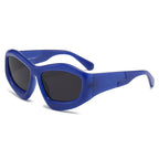 Unisex Outdoor Riding Concave Shape Sun Glasses