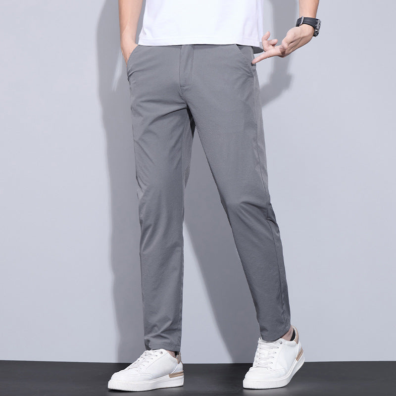 Men’s Ice Silk Casual Lightweight Pants