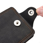 Men's Snap Leather Wallet | Slim Everyday Carry