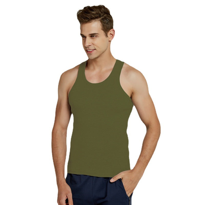 Men’s Cotton Slim Fit Breathable Sports Vest