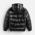 Men’s Hooded Short Puffer Jacket Warm Coat