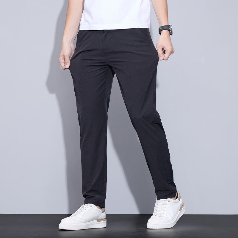 Men’s Ice Silk Casual Lightweight Pants