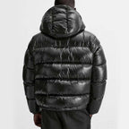 Men’s Hooded Short Puffer Jacket Warm Coat