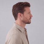 Men's Linen Short Sleeve Shirt - Lightweight Casual Button Down