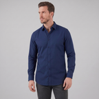 Men's Slim Fit Long Sleeve Dress Shirt - Formal Business