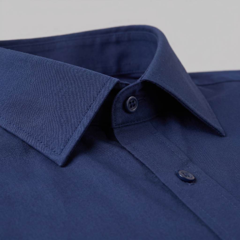 Men's Slim Fit Long Sleeve Dress Shirt - Formal Business