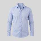 Men's Slim Fit Long Sleeve Dress Shirt - Formal Business