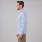 Men's Slim Fit Long Sleeve Dress Shirt - Formal Business