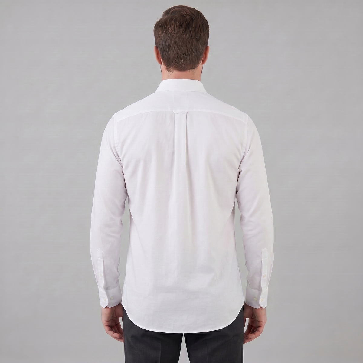 Men's Slim Fit Long Sleeve Dress Shirt - Formal Business