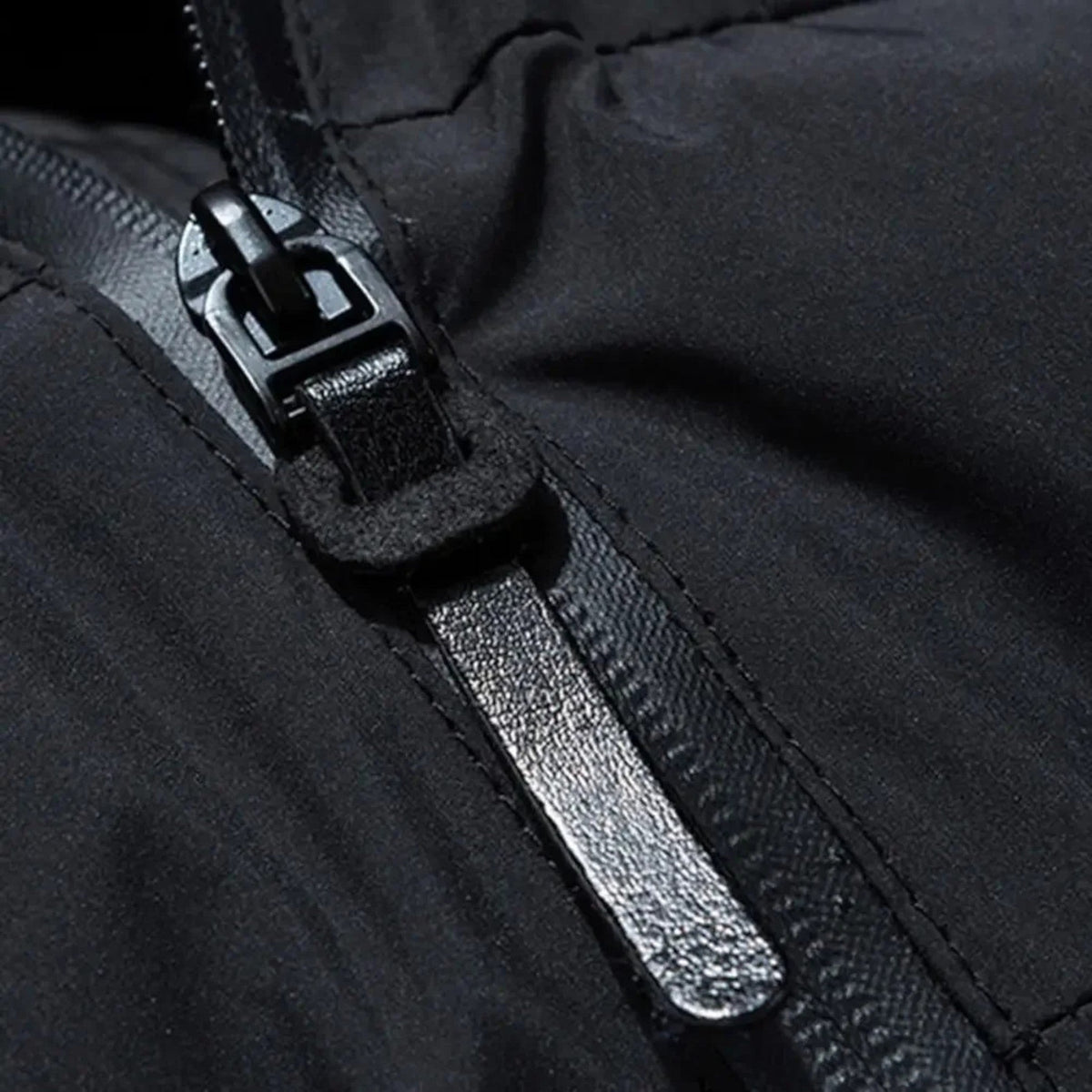 Men's Quilted Hooded Refined Puffer Jacket | Winter Coat