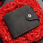Men's Snap Leather Wallet | Slim Everyday Carry