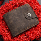 Men's Snap Leather Wallet | Slim Everyday Carry