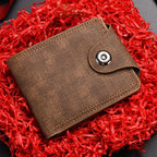 Men's Snap Leather Wallet | Slim Everyday Carry