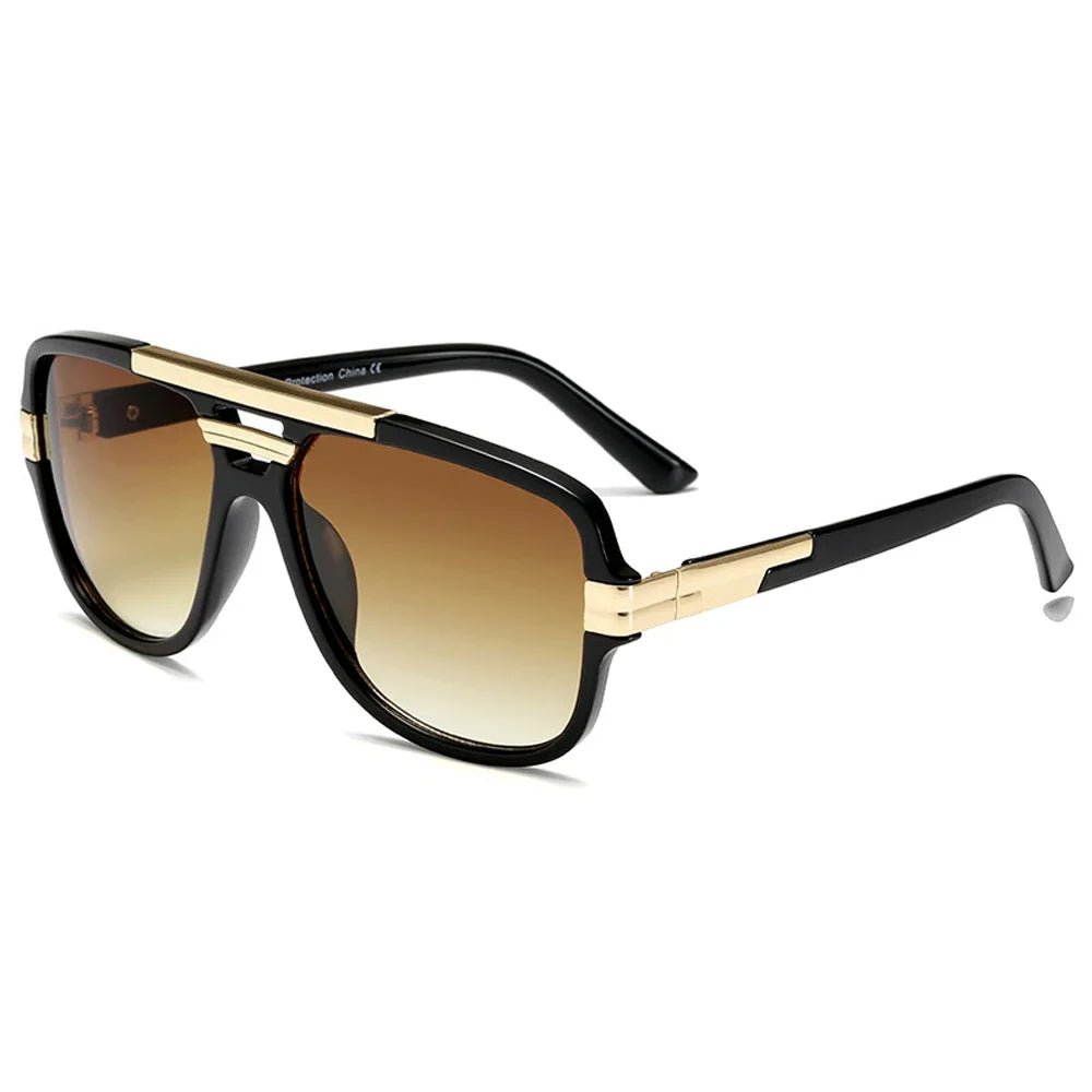 Owen Men’s Square Aviator Sunglasses