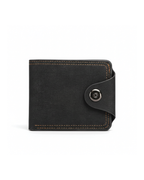 Men's Snap Leather Wallet | Slim Everyday Carry